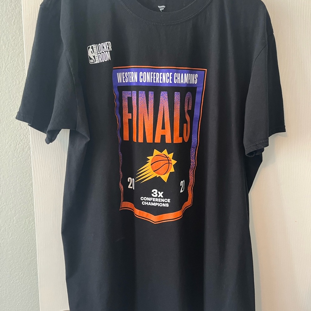 Phoenix Suns Shirt 2020 21 Western Conference Finals Champions Men's Gildan XL